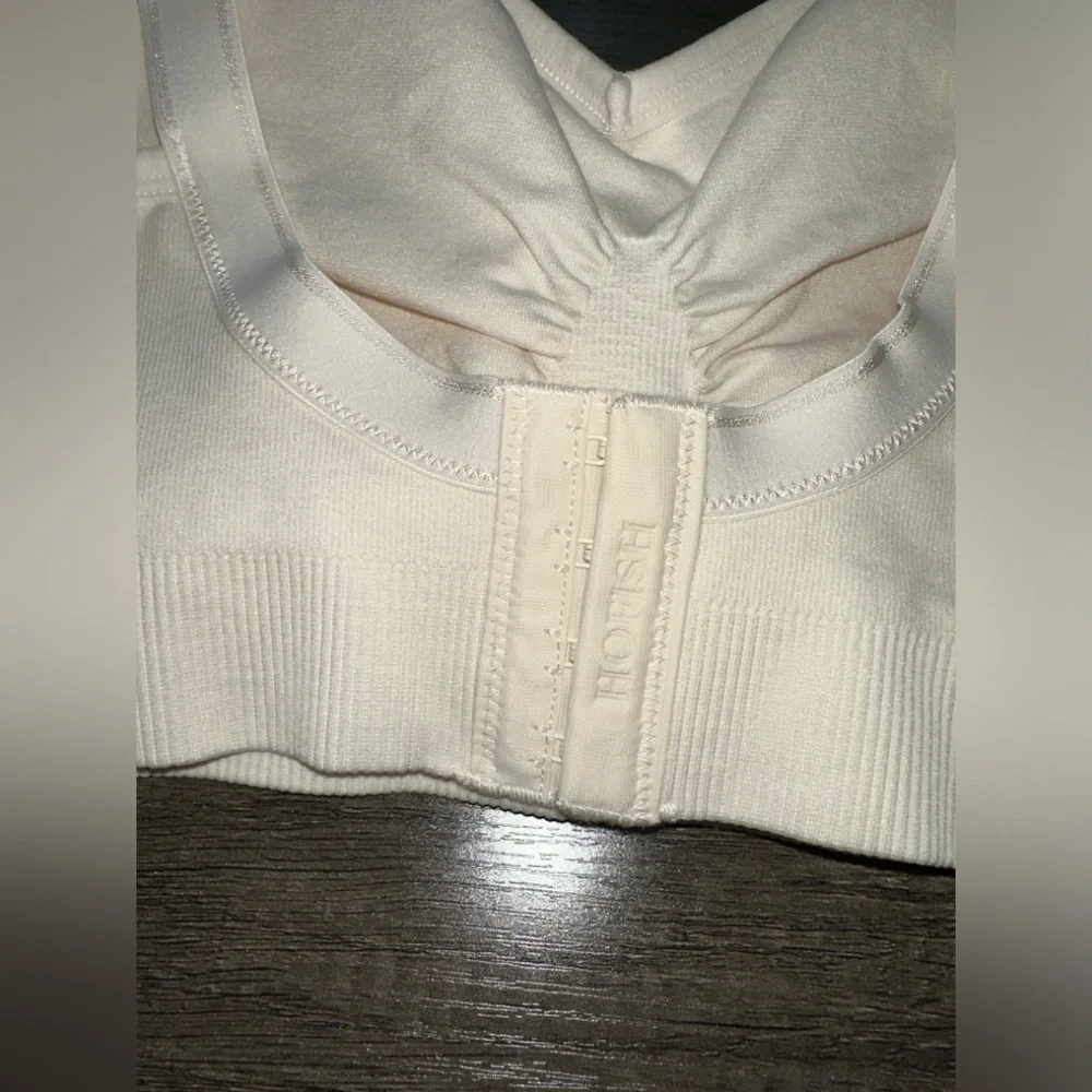 Hofish Women's‎ Seamless Padded Nursing Maternity Bra Size L